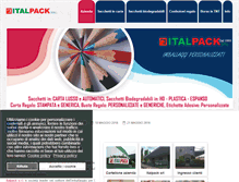 Tablet Screenshot of italpacksrl.com